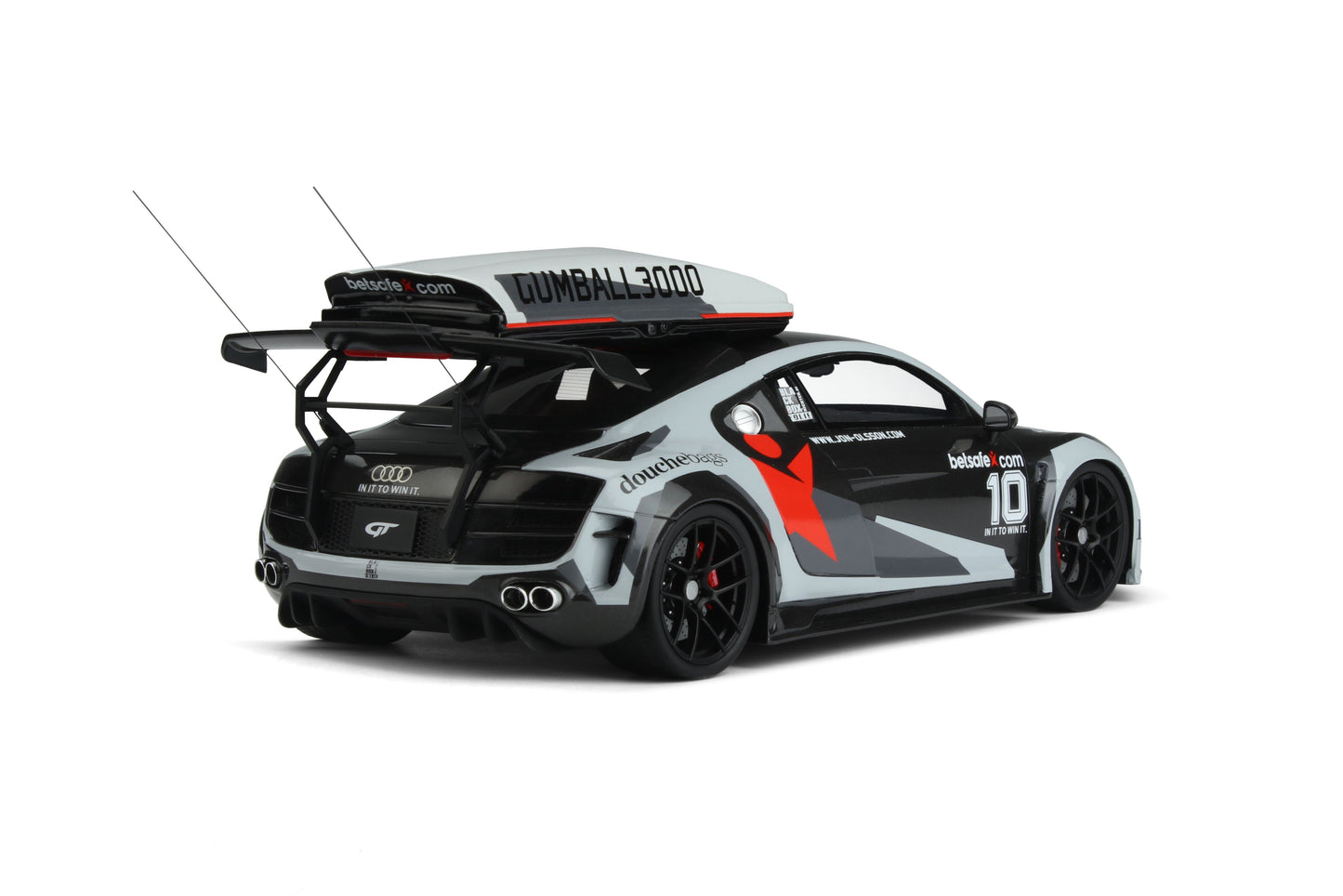 GT Spirit 1:18 Audi R8 Body Kit #10 Built 2013 Gumball 3000 GT870