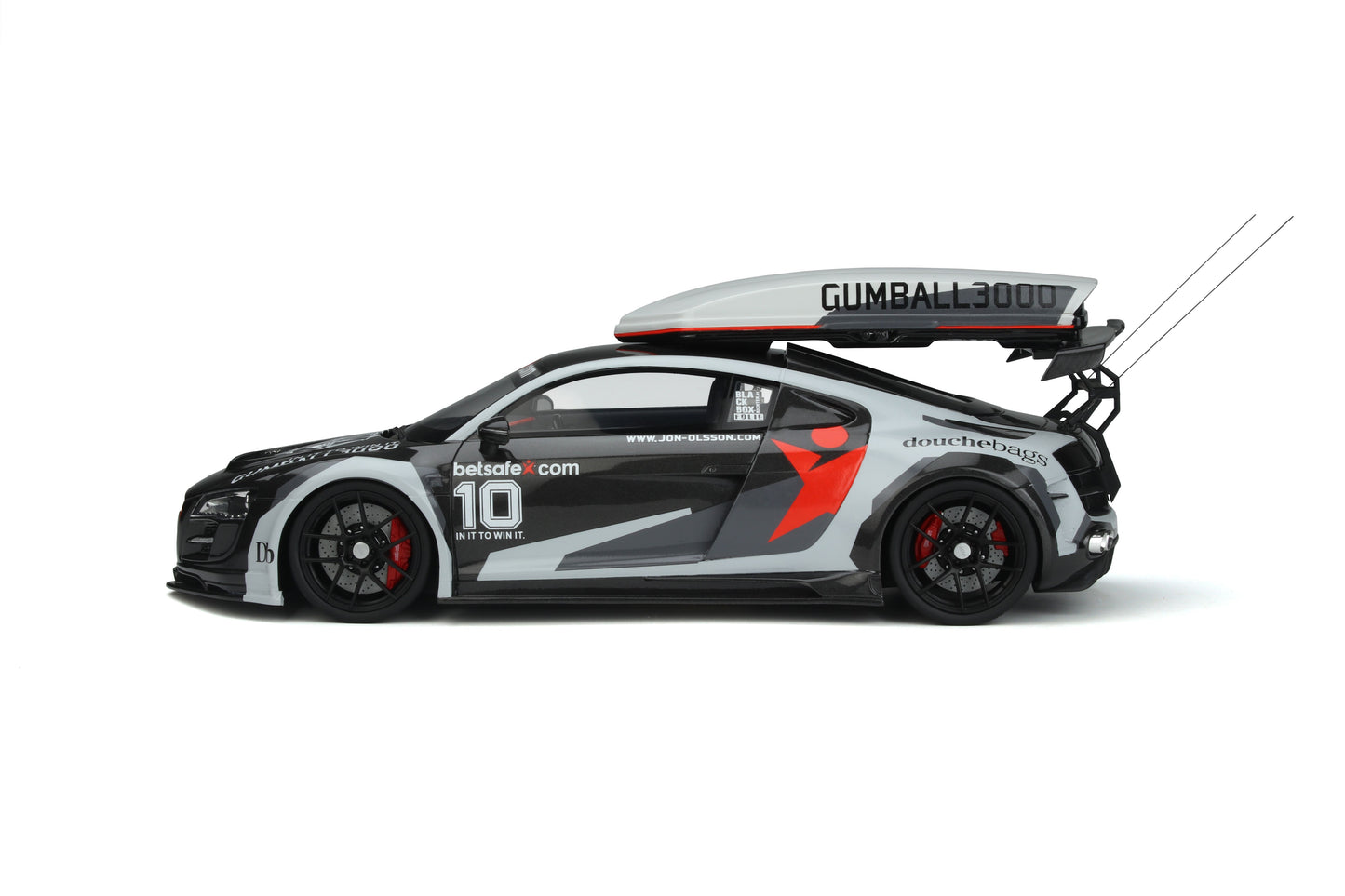 GT Spirit 1:18 Audi R8 Body Kit #10 Built 2013 Gumball 3000 GT870