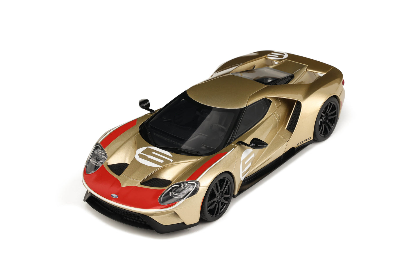 GT Spirit 1:18 Ford GT #5 Heritage Holman Moddy 2022 Heritage Edition GT882