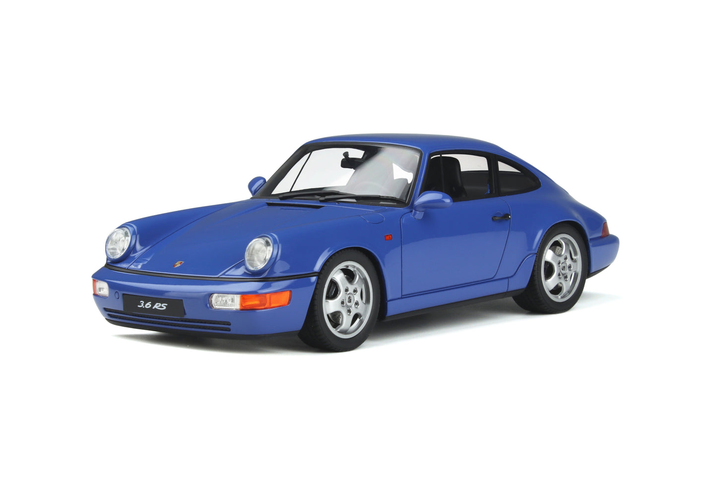 GT Spirit 1:18 Porsche 911 (964) Carrera RS Coupe Blue 1992 GT887