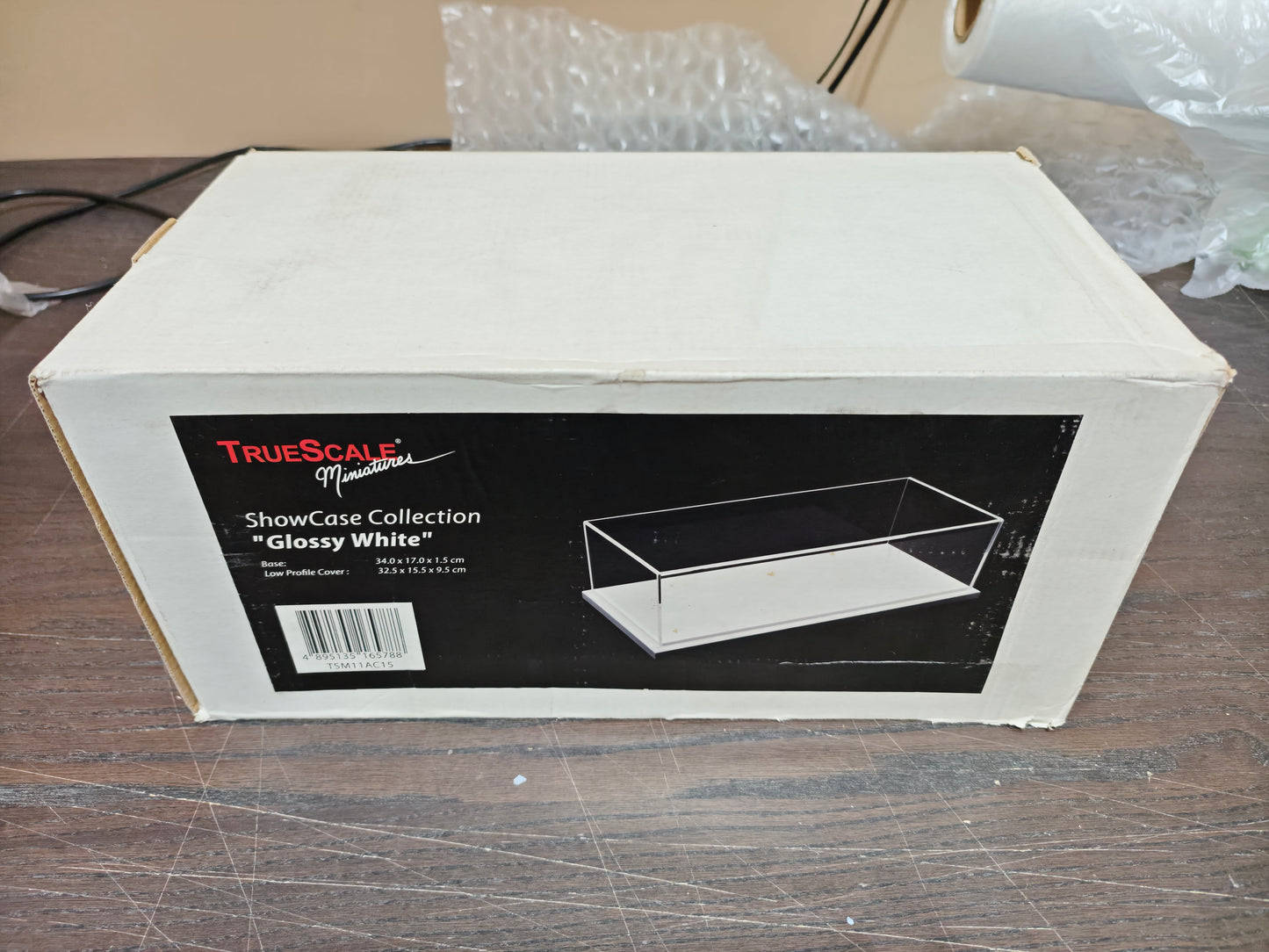 TSM Glossy White - Display case ShowCase Collection TSM11AC15 (Clearance Final Sale)