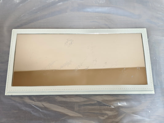 YOMA Display Case Showcase Clear Cover and Mirror White Base DB32LMW (Defective / Clearance Final Sale)