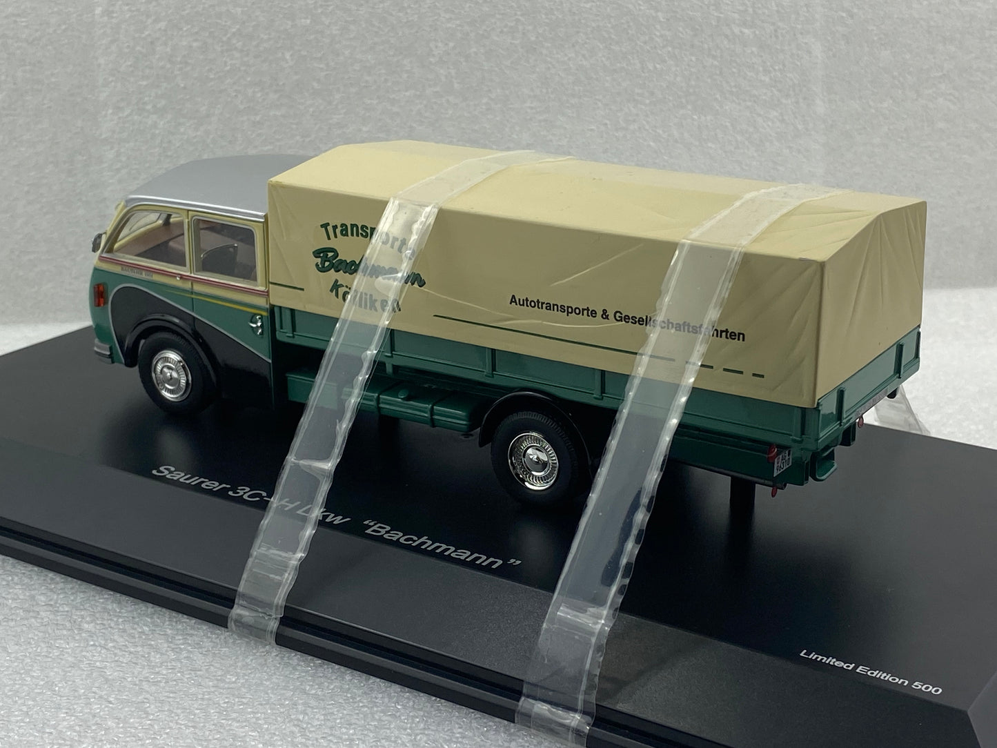Schuco 1:43 Saurer 3C-H Truck Bachmann 450900700 (Damaged / Clearance Final Sale)