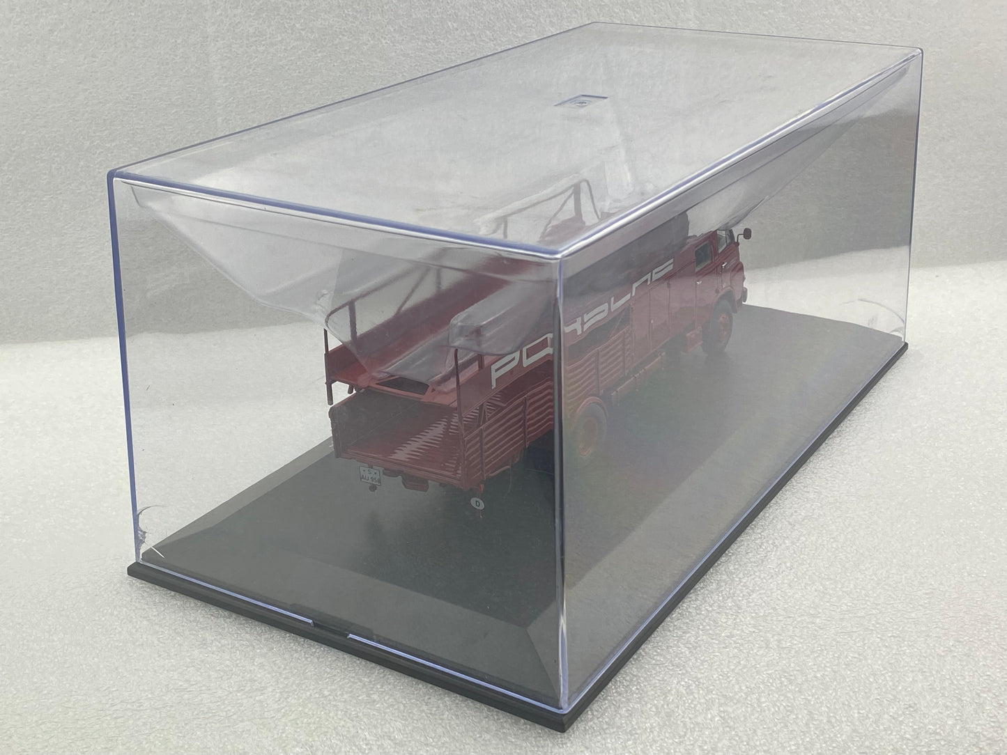 Schuco 1:43 MAN 635 Porsche Race Truck Red 450894400 (Clearance Final Sale)