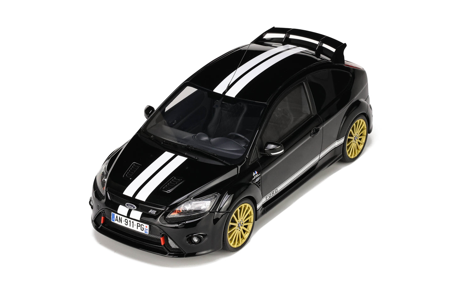 OTTO 1:18 Ford Focus Rs MK2 Le Mans 2010 Black OT1008
