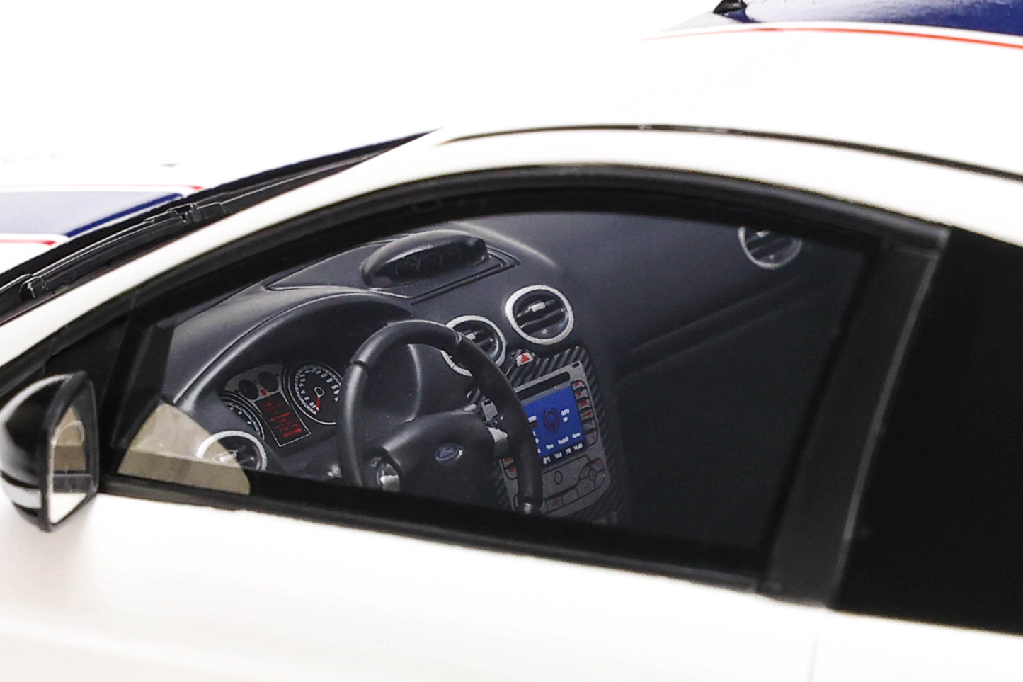 OTTO 1:18 Ford Focus Rs MK2 Le Mans 2010 White OT1009