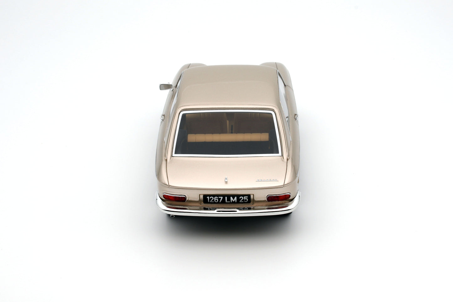 OTTO 1:18 1965 Peugeot 204 Coupe Beige Metal 1129 OT1024