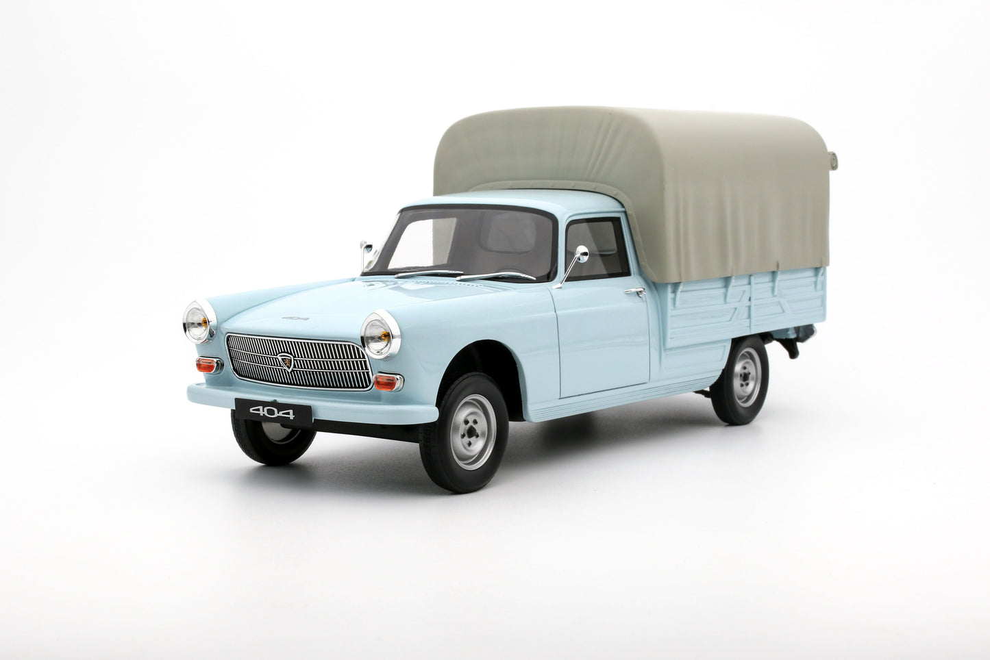 OTTO 1:18 Peugeot 404 Pick-UP Bache 1967 Blue OT1036