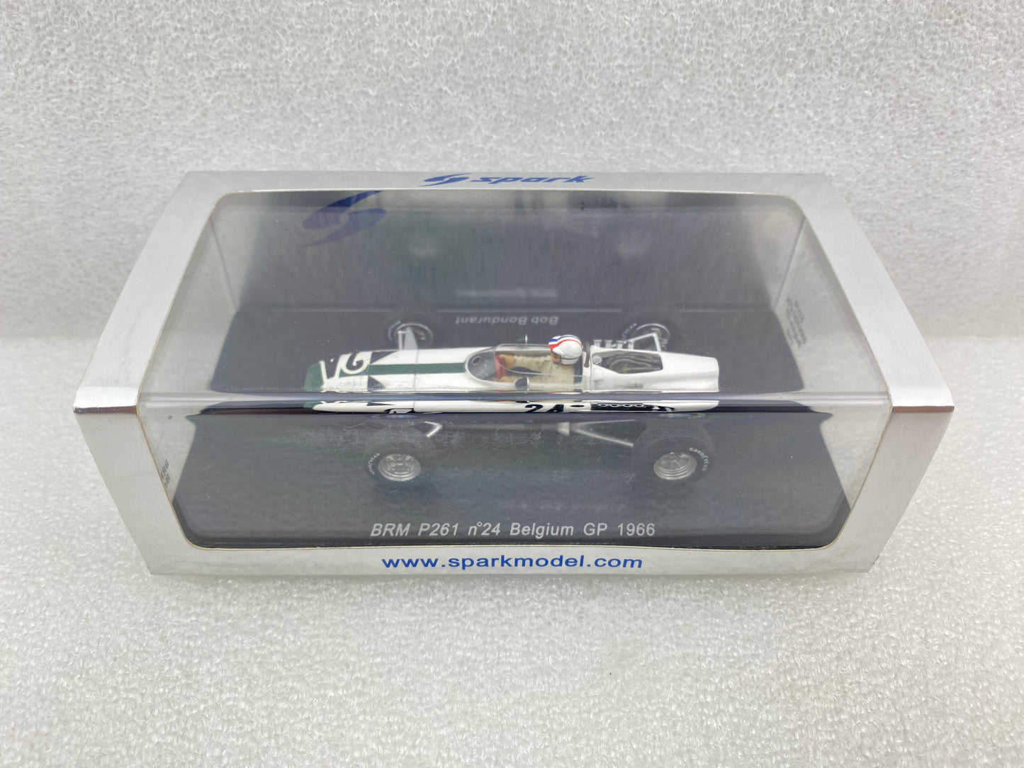 Spark 1:43 BRM P261 #24 Bob Bondurant - Belgian GP 1966 S1159