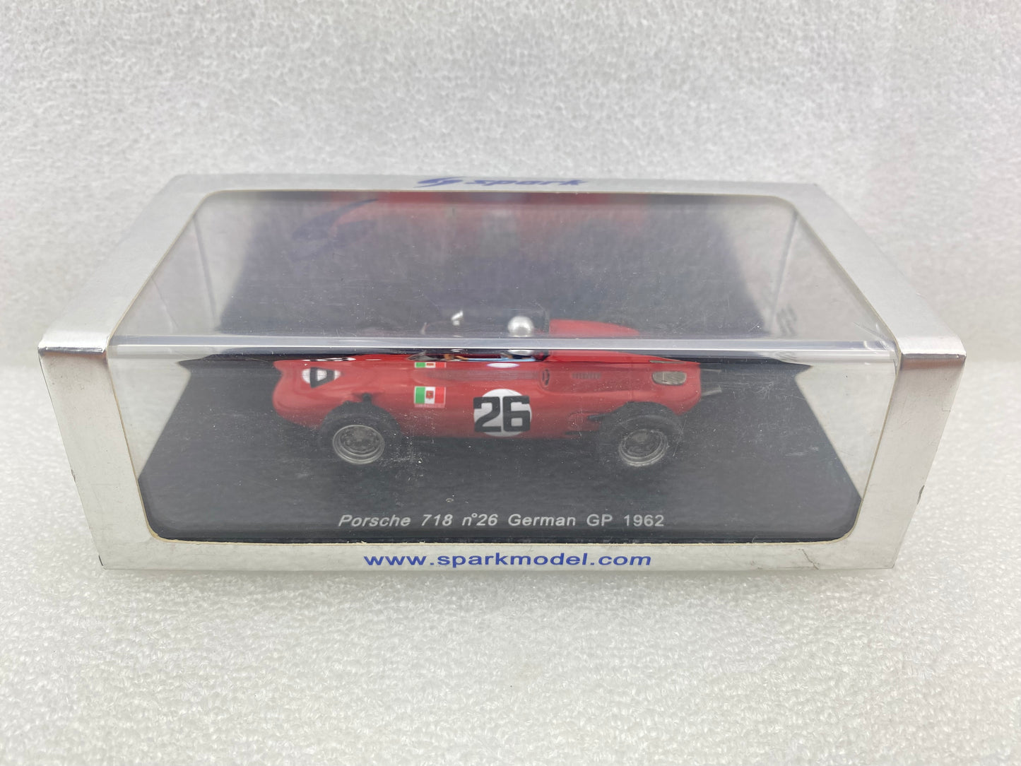 Spark 1:43 Porsche 718 #26 Nino Vaccarella - German GP 1962 S1863