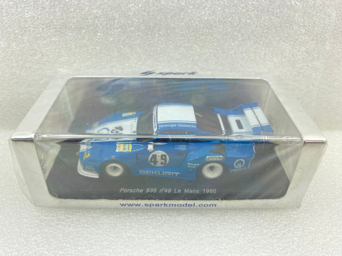 Spark 1:43 Porsche 935 #49 D.Schornstein/H.Grohs/G.Von Tschirnhaus Le Mans 1980 S2046