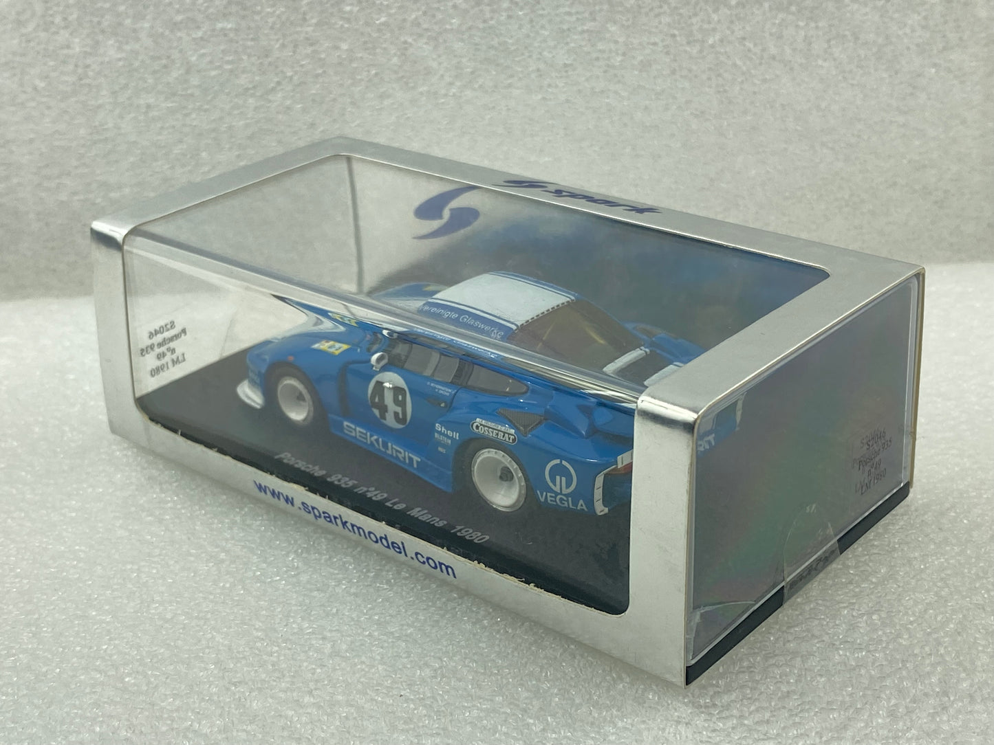Spark 1:43 Porsche 935 #49 D.Schornstein/H.Grohs/G.Von Tschirnhaus Le Mans 1980 S2046