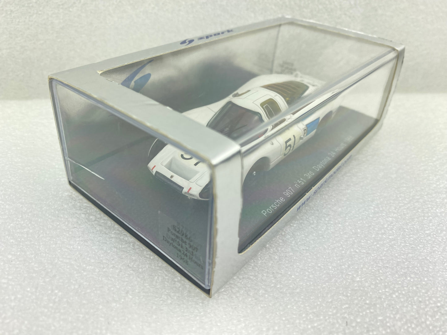 Spark 1:43 Porsche 907 #51 3rd Daytona 24 Hours 1968 S2986