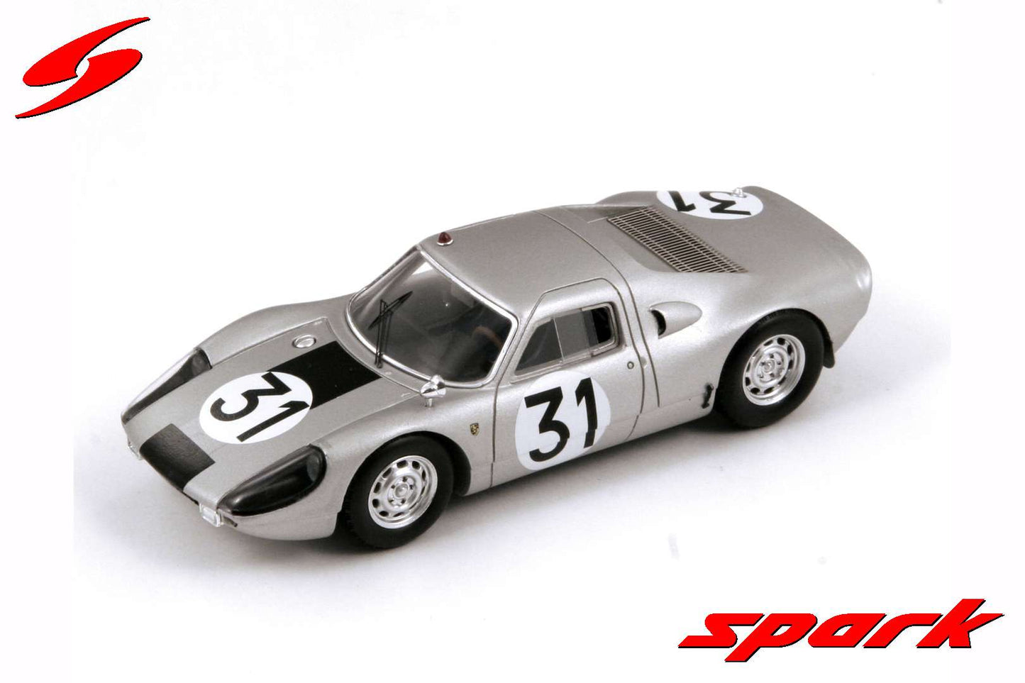 Spark 1:43 Porsche 904 #31 G.Koch/H.Schiller - 10th Le Mans 1964 S3437