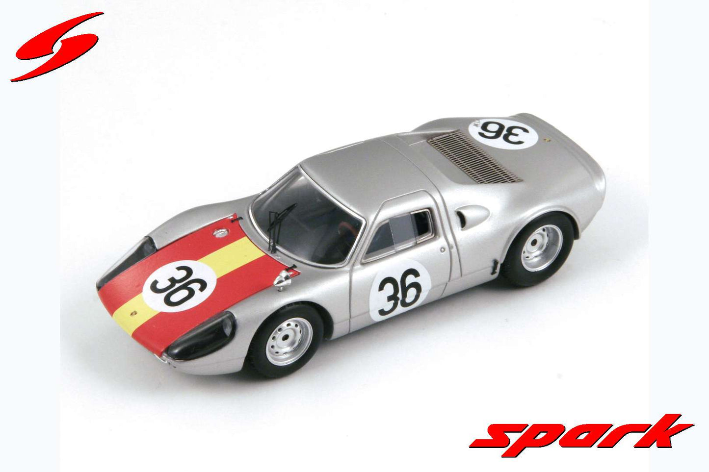 Spark 1:43 Porsche 904 #36 G.Fischaber/G.Koch - 5th Le Mans 1965 S3445