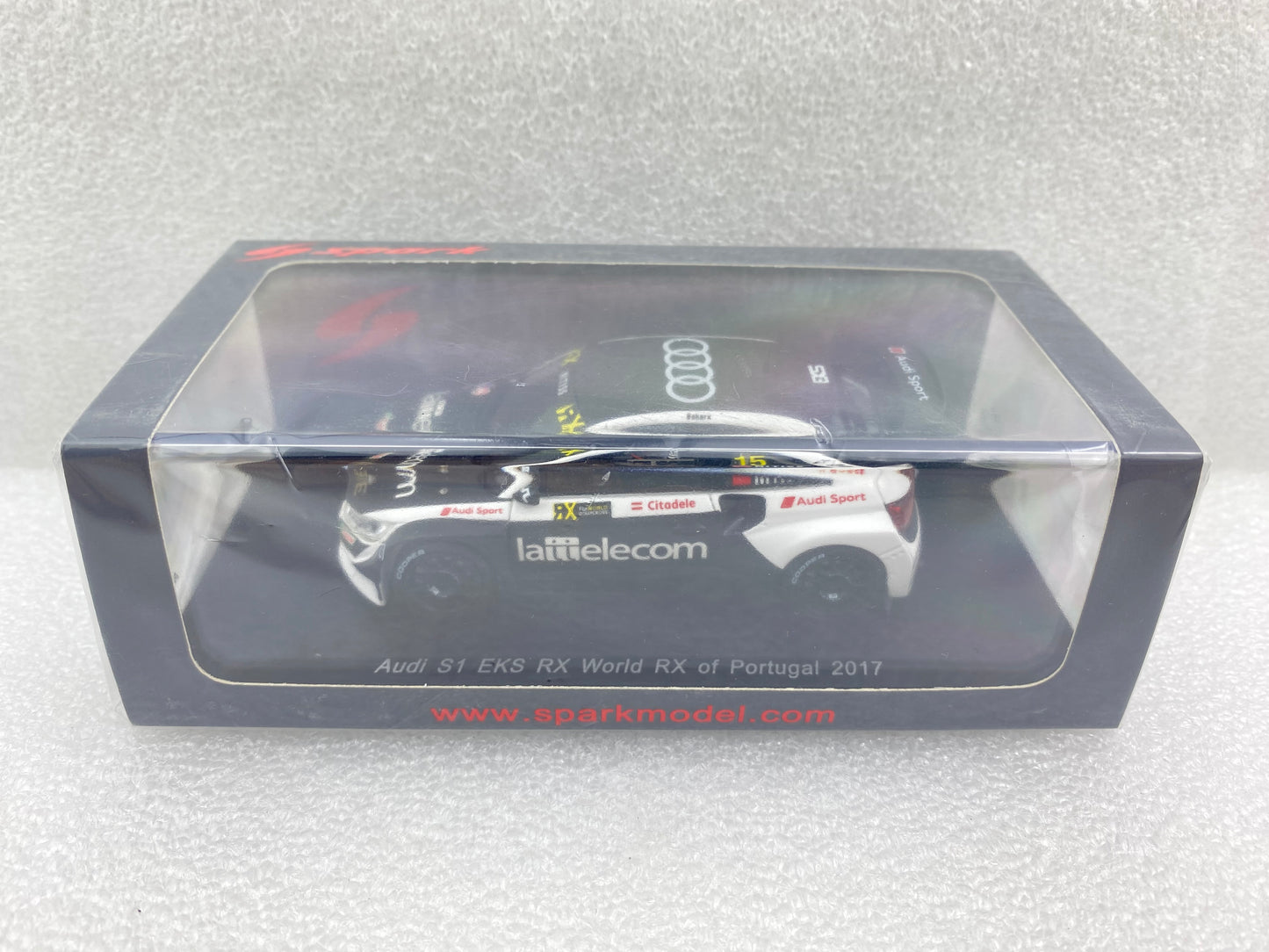 Spark 1:43 Audi S1 EKS RX quattro #15 Reinis Nitiss - WRX of Portugal 2017 S5863