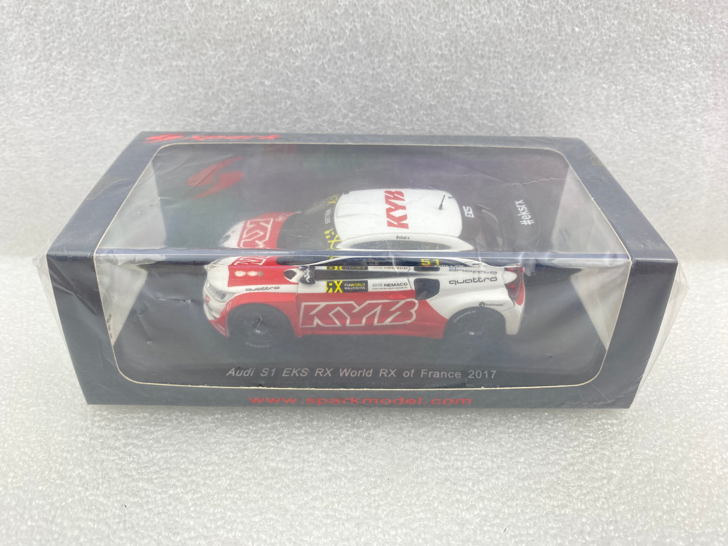 Spark 1:43 Audi S1 EKS RX quattro #51 Nico Muller WRX of France 2017 S5864