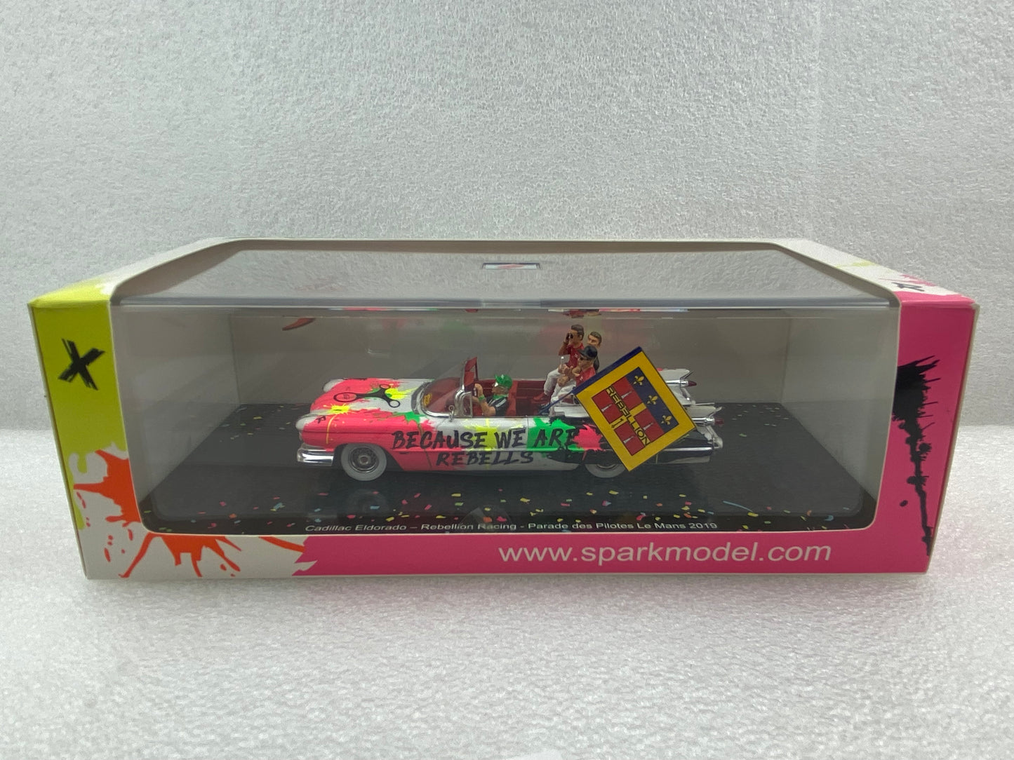 Spark 1:43 Cadillac Eldorado – Rebellion Racing Car No.3 - Parade des Pilotes Le Mans 2019 S7952
