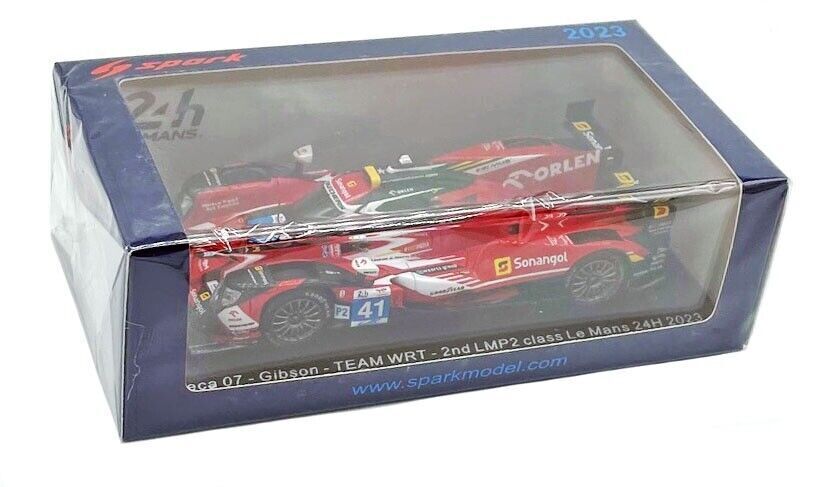 Spark 1:43 Oreca 07 - Gibson TEAM WRT 2nd LM P2 class 24H Le Mans 2023 #41 R.Andrade - L.Delétraz - R.Kubica S8749
