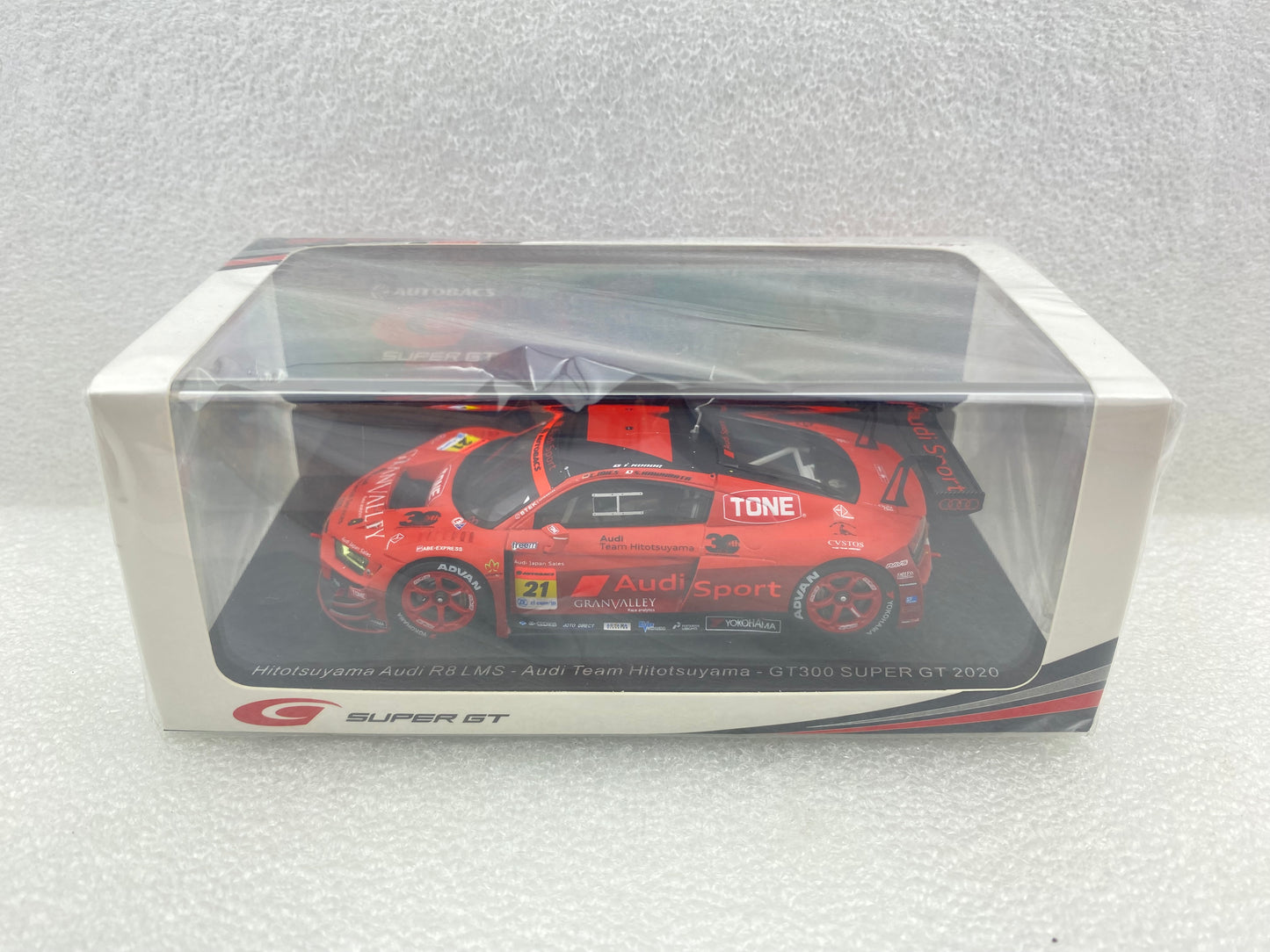 Spark 1:43 Audi R8 LMS #21 Audi Team Hitotsuyama GT300 SUPER GT 2020 Christopher Mies - Shintaro Kawabata SGT006