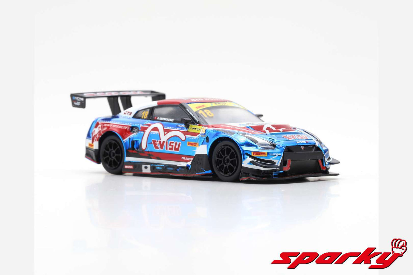 Spark 1:64 Nissan GT-R Nismo GT-R GT3 #18 KCMG 10th FIA GT World Cup Macau 2018 Alexandre Imperatori Y129