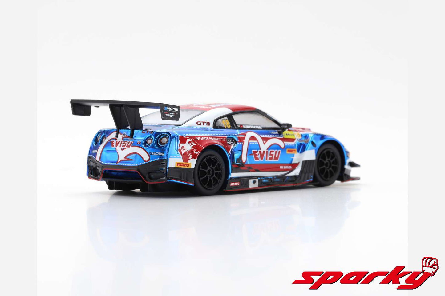 Spark 1:64 Nissan GT-R Nismo GT-R GT3 #18 KCMG 10th FIA GT World Cup Macau 2018 Alexandre Imperatori Y129