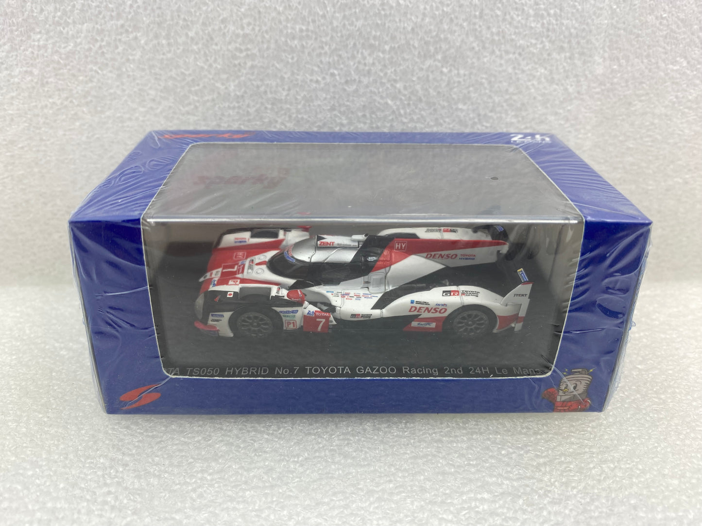 Spark 1:64 TOYOTA TS050 Hybrid #7 TOYOTA GAZOO Racing 2nd 24H Le Mans 2018 M.Conway - K.Kobayashi - J.M.Lopez Y134