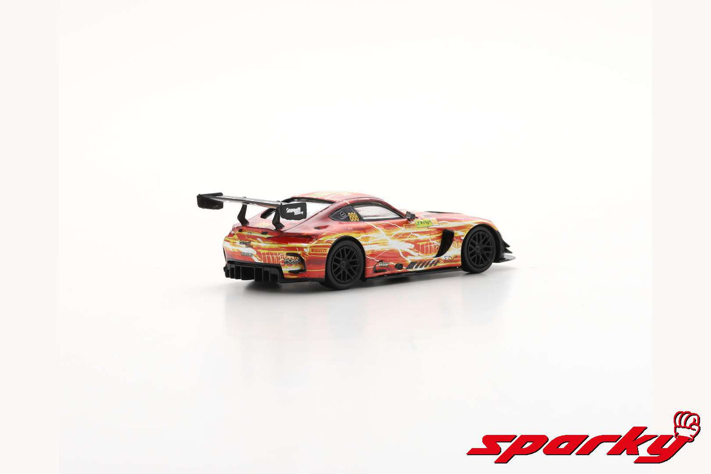 Spark 1:64 Mercedes-AMG GT3 #888 Mercedes-AMG Team GruppeM Racing 9th FIA GT World Cup Macau 2019 Maro Engel Y169