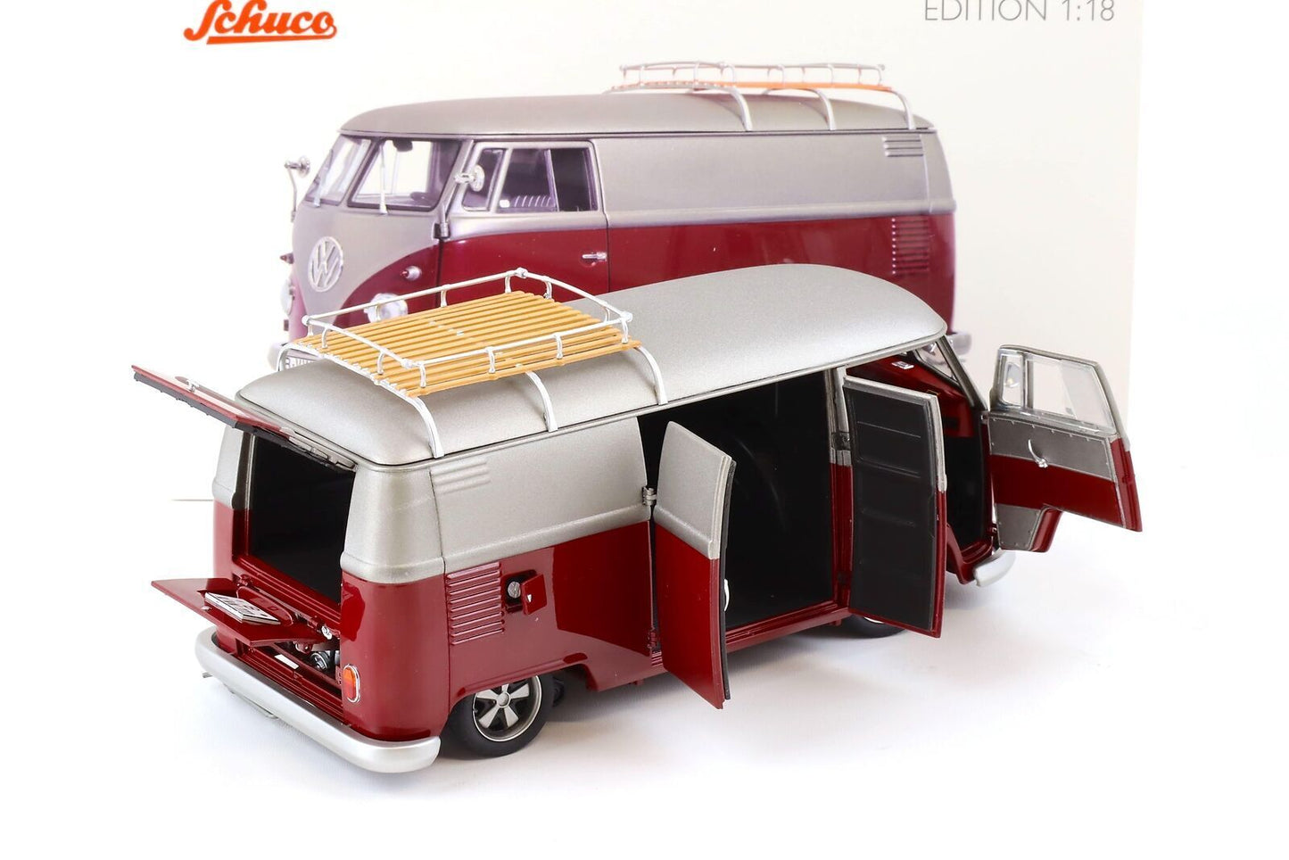 Schuco 1:18 Volkswagen T1B Bus Lowrider Van 1962 450045600
