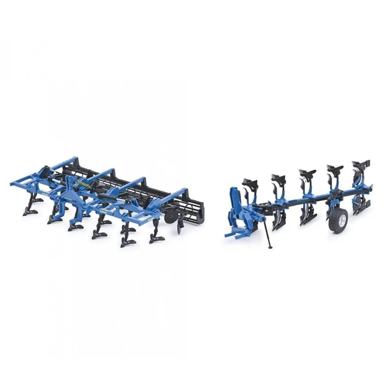 Schuco 1:32 Set Pflug Rabe Albatros + Egge Rabe Bluebird 450788300