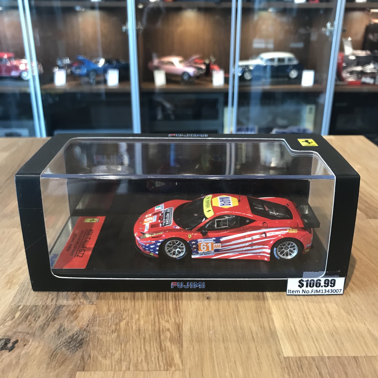 Fujimi 1/43 Ferrari F458 Italia GT2 2012 Lemans AF Corse #61 FJM1343007