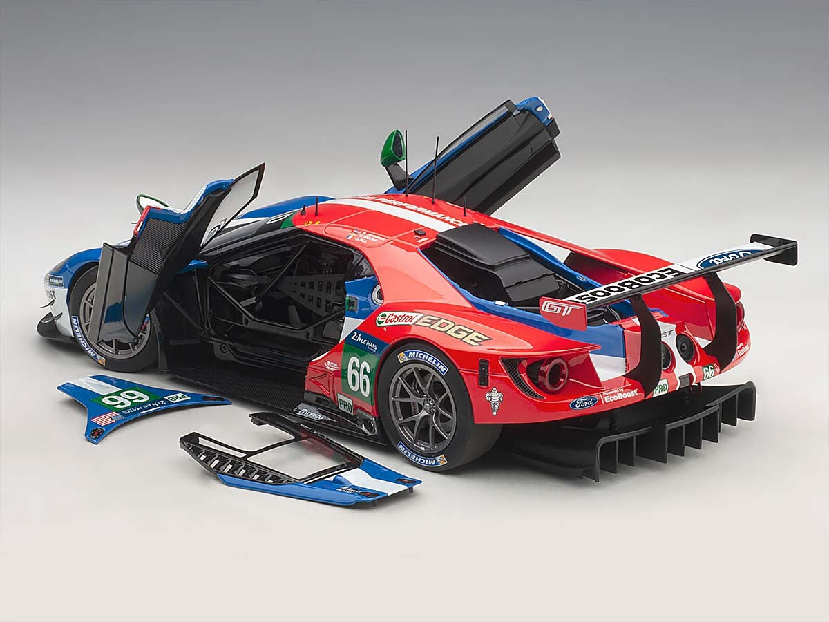 AUTOART 1/18 FORD GT LE MANS 2016 B.JOHNSON/S.MUCKE/O.PLA #66 81610