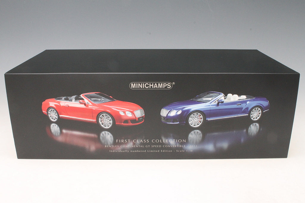 Minichamps 1:18 Bentley Continental GT Speed Convertible 2013 Red 107139330