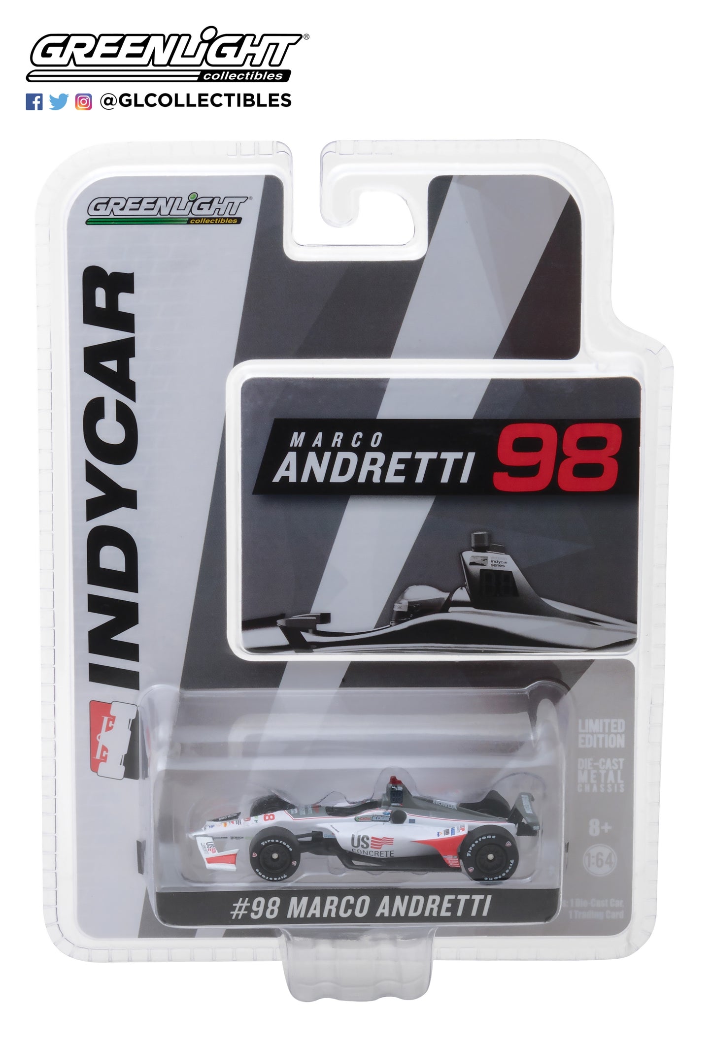 GreenLight 1:64 2018 #98 Marco Andretti / Andretti Autosport US Concrete 10821