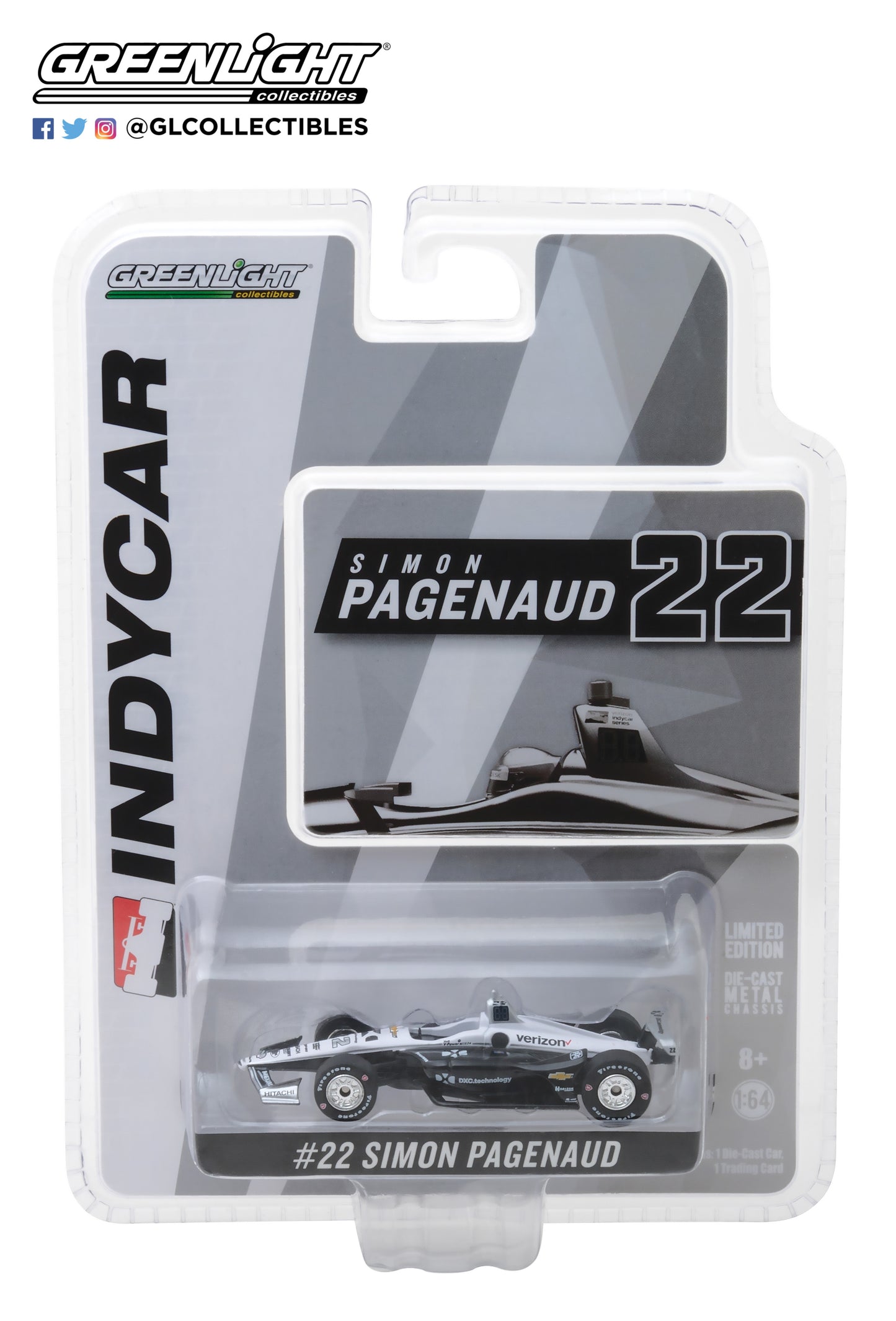 GreenLight 1:64 2018 #22 Simon Pagenaud / Team Penske DXC Technology 10822