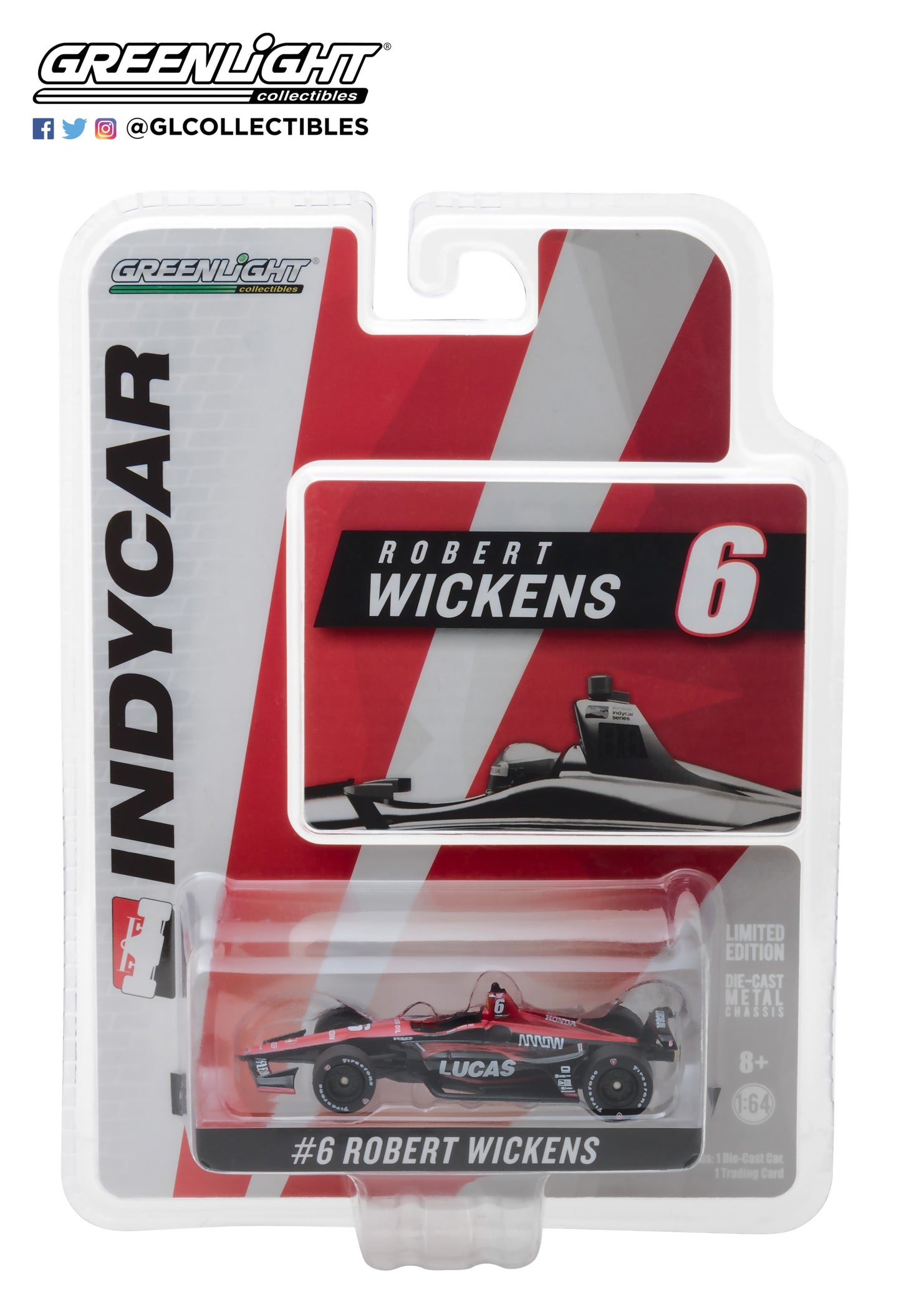 GreenLight 1/64 2018 #6 Robert Wickens / Schmidt Peterson 10826