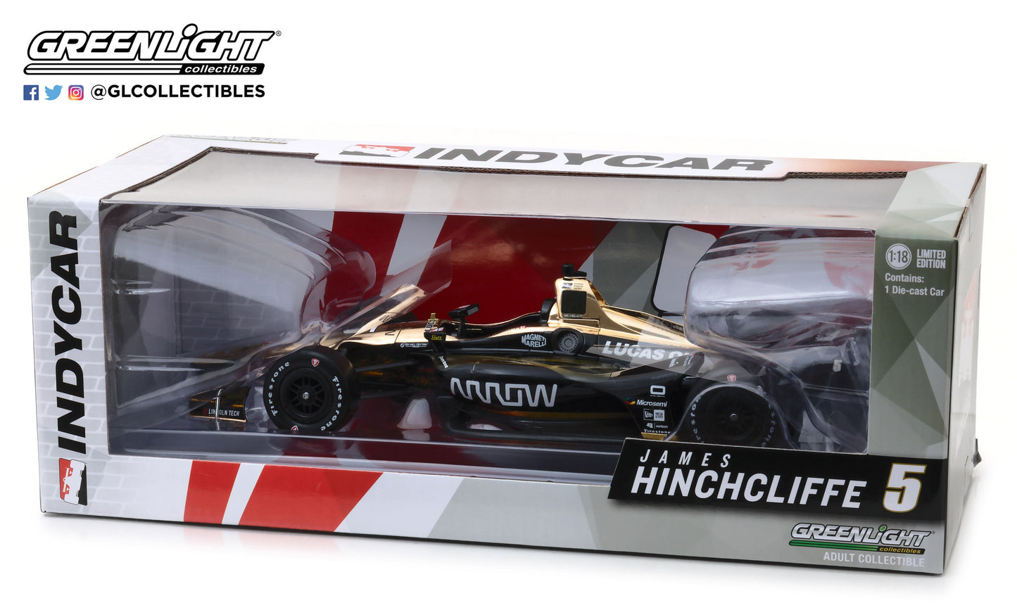 GreenLight 1:18 IndyCar Series 2018 #5 James Hinchcliffe / Schmidt Peterson Motorsports, Arrow 11029