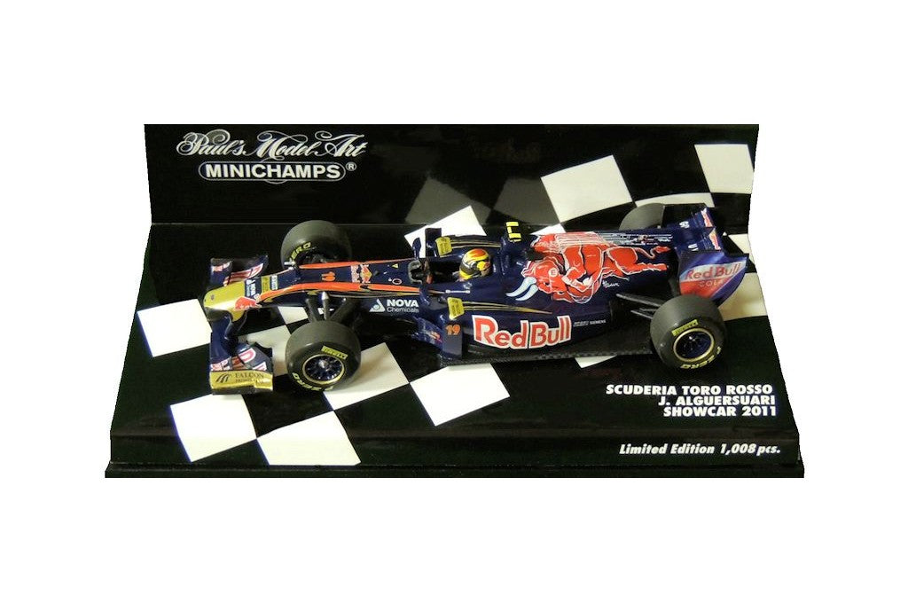 Minichamps 1:43 Scuderia Toro Rosso Jaime Alguersuari Showcar #19 F1 2011 410110089