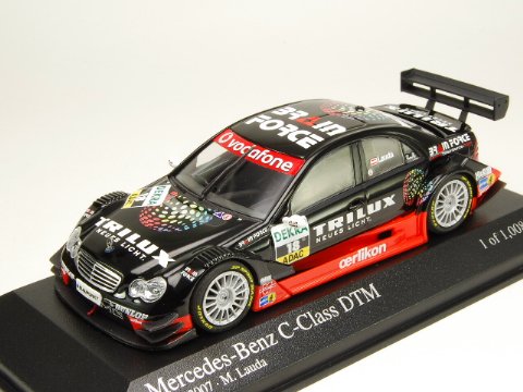 Minichamps 1:43 Mercedes-Benz C-Class - Mathias Lauda - Team Trilux AMG-Mercedes - #18 DTM 2007 400073618