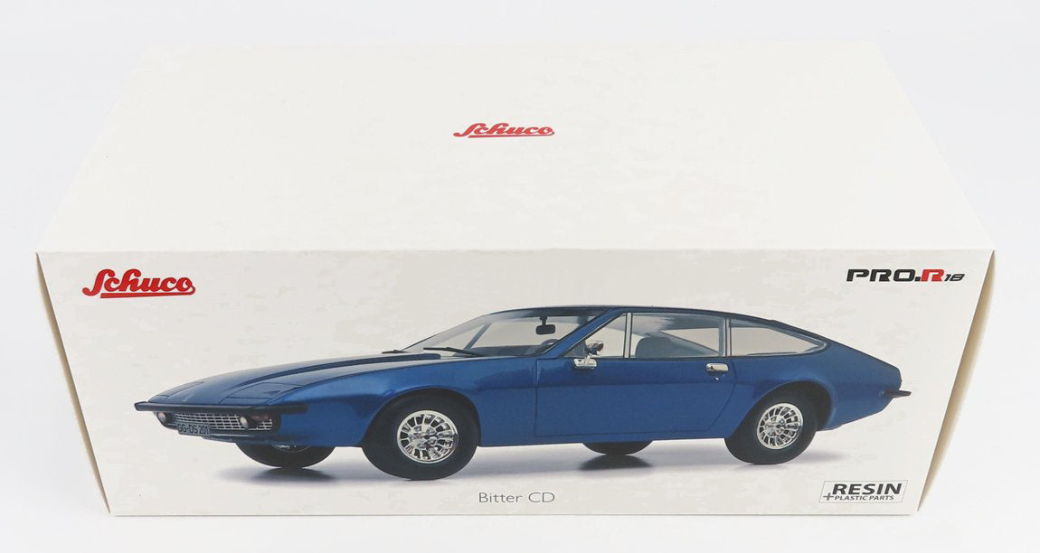 Schuco 1:18 Bitter CD Blue Opel Diplomat V8 5.4 Coupe 450022100