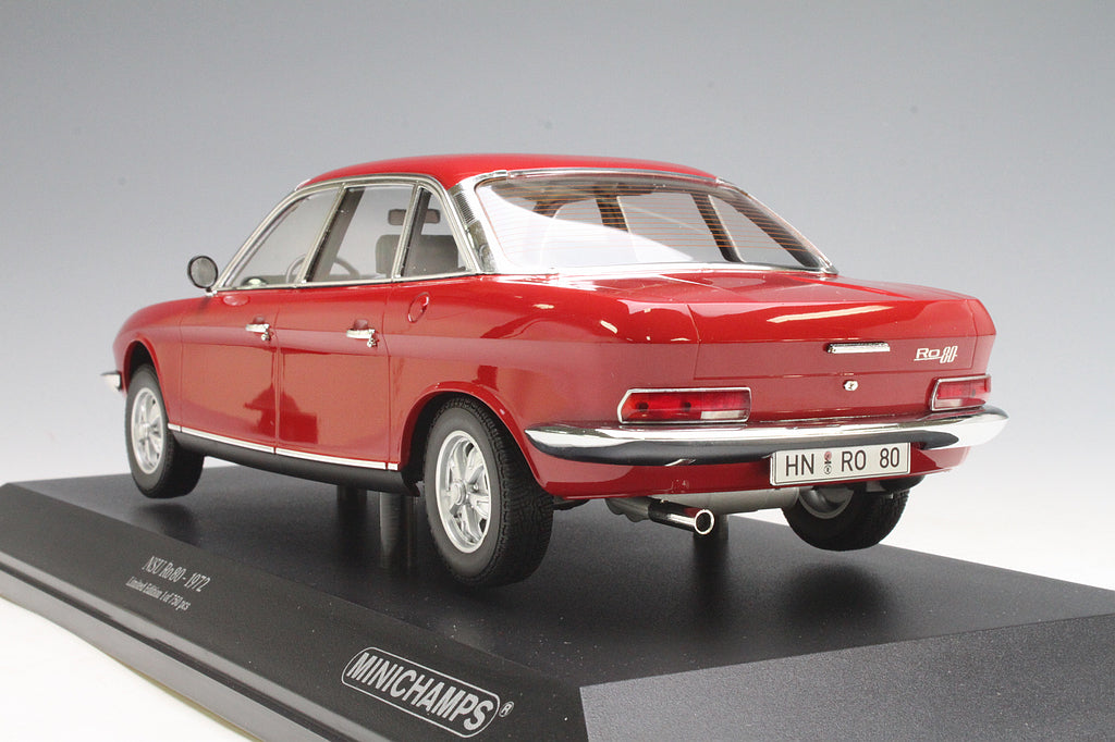 Minichamps 1:18 NSU Ro 80 1972 Red 151015404