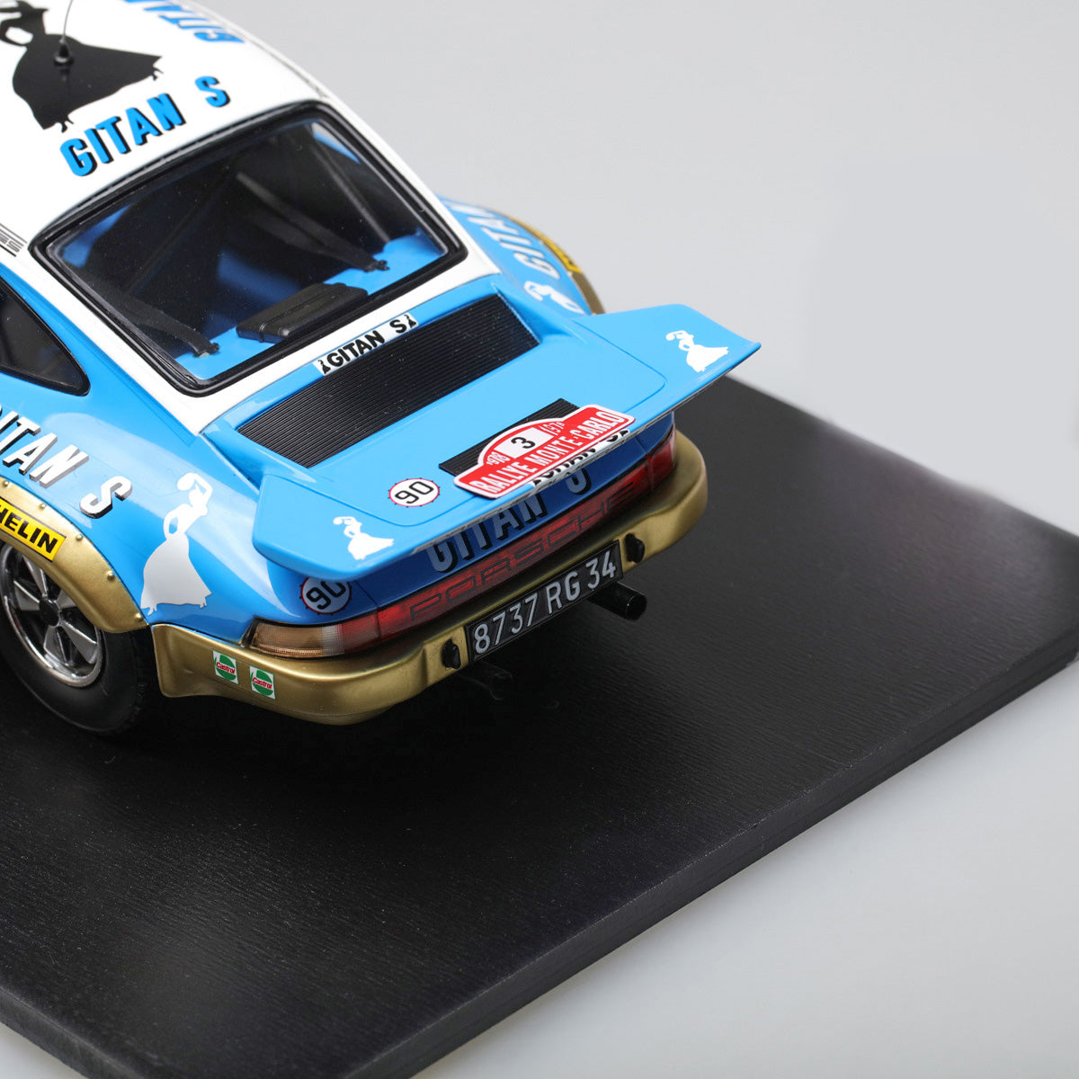 Spark 1:18 Porsche 911 #3 Winner Monte Carlo Rally 1978 J.P Nicolas/V.Laverne 18S095