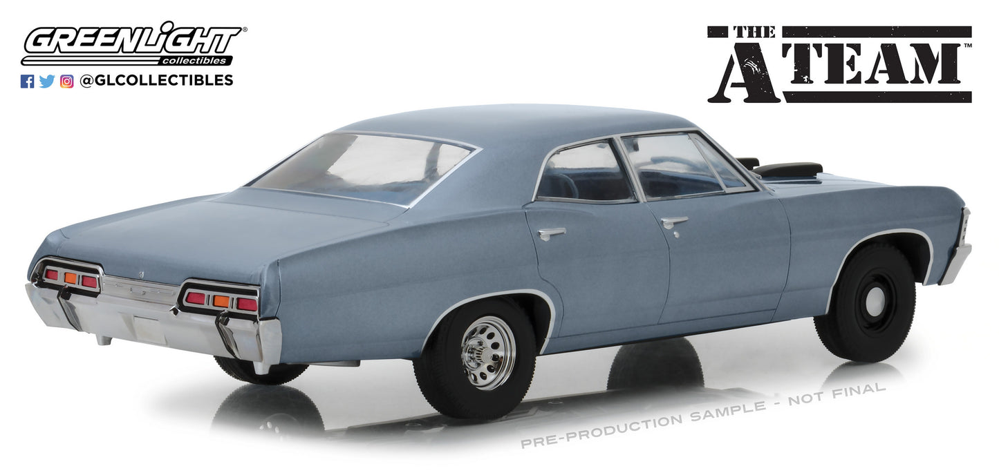 GreenLight 1/18 Artisan Collection - The A-Team (1983-87 TV Series) - 1967 Chevrolet Impala Sedan 19047