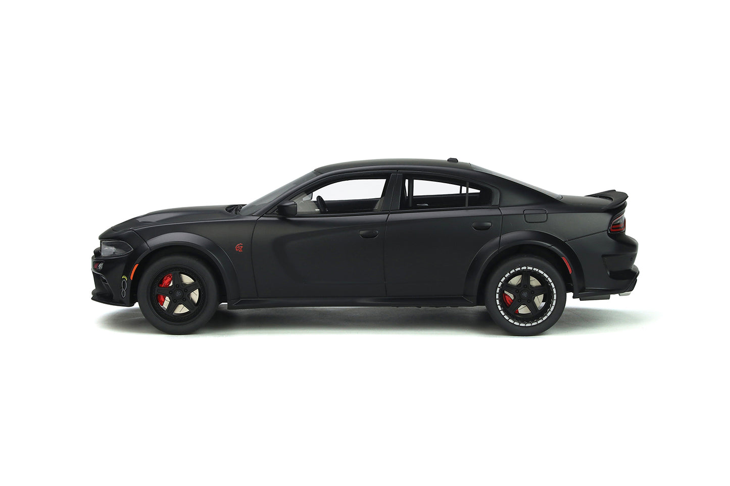 GT Spirit 1:18 2020 Dodge Charger SRT Hellcat Widebody Tuned by Speedkore Matte Black GT301