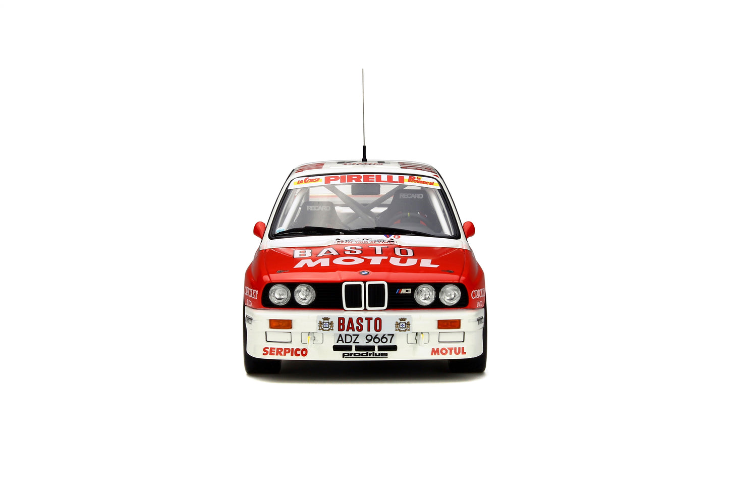 OTTO 1:18 BMW M3 E30 car #14 Tour de Corse 1989 Resin Model Car OT669