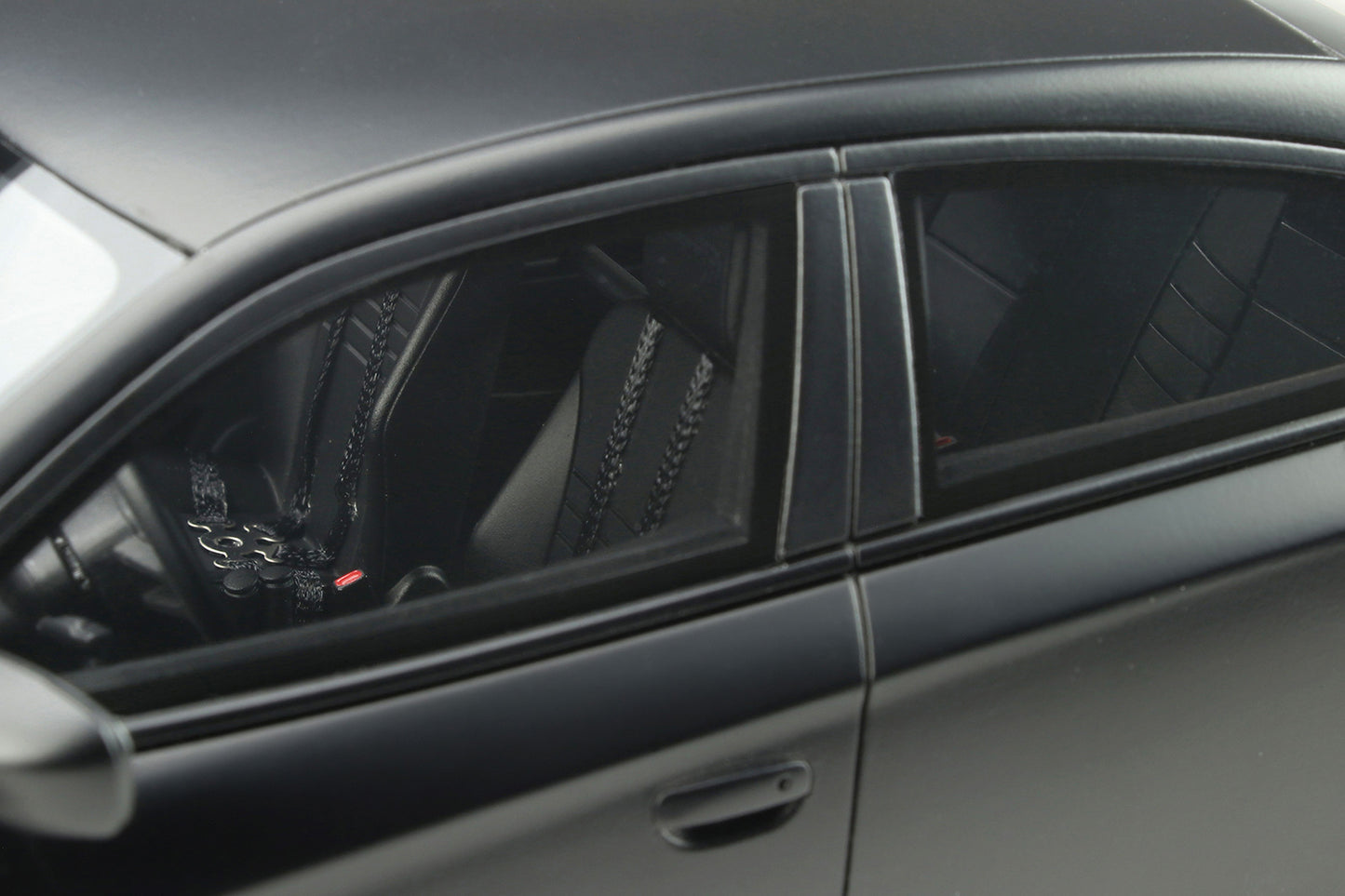GT Spirit 1:18 2020 Dodge Charger SRT Hellcat Widebody Tuned by Speedkore Matte Black GT301