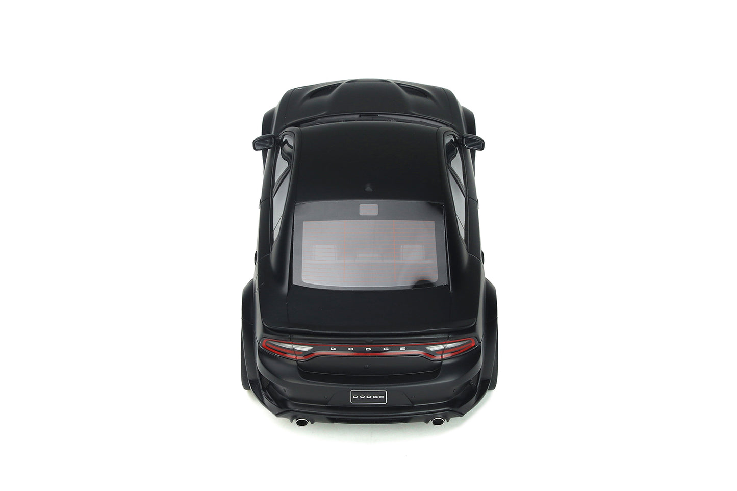 GT Spirit 1:18 2020 Dodge Charger SRT Hellcat Widebody Tuned by Speedkore Matte Black GT301