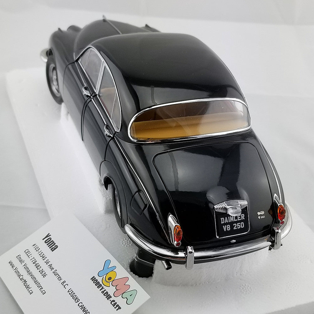 Paragon 1:18 1967 Jaguar MK2 Daimler V8 250 Black PA-98311