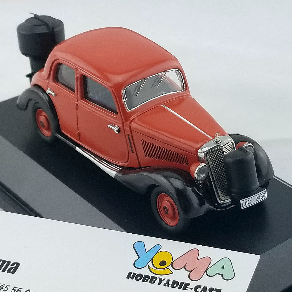 Schuco 1:43 Mercedes-Benz 170 V wood Gasification red/black 450246600