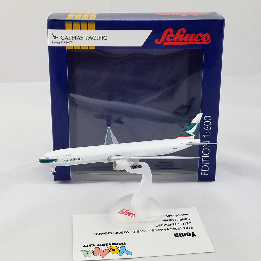 Schuco 1:600 Boeing B777-300 Cathay Pacific 403551679